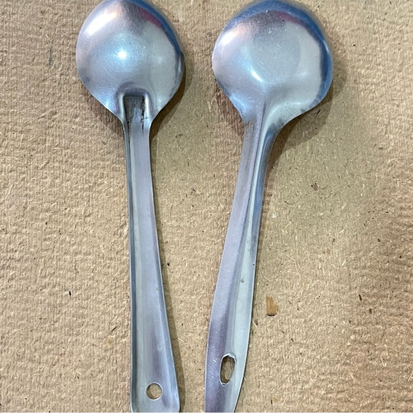 🔵Combo of 8 stainless steel Tea spoons & serving spoons. - Picture 7 of 11